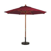 Grosfillex 98942731 Burgundy 7 ft Market Umbrella