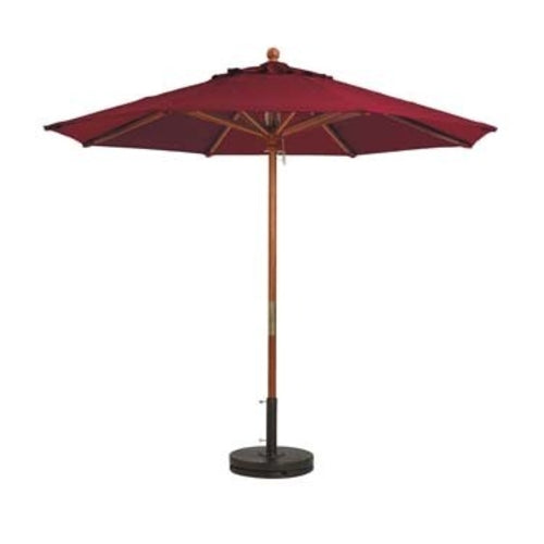 Grosfillex 98942731 Burgundy 7 ft Market Umbrella