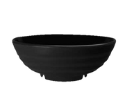 G.E.T. B-787-BK Black Elegance 7-3/4" 1.1 qt. Black Melamine Serving Bowl | Case of 12