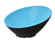 G.E.T. Brasilia B-789-BR 1.1 qt Angled Melamine Serving Bowl
