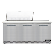 Continental Refrigerator D72N18M-FB Refrigerated Counter, Mega Top Sandwich / Salad Unit