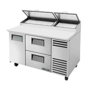True Mfg. TPP-AT-60D-2-HC Pizza Prep Table