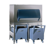 Follett ITS1350SG-60 60" Ice Storage Bin w/ (2) 240 Lbs. SmartCARTs | 1327 Lbs. Capacity