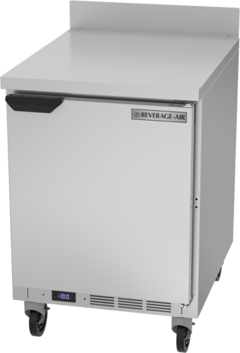 Beverage Air WTF24AHC 24" Worktop Freezer w/ 4" Removable Backsplash | 4.9 Cu. Ft.