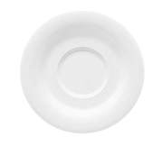 G.E.T. SU-2-DW Diamond White 5-1/2" White Melamine Saucer | Case of 48