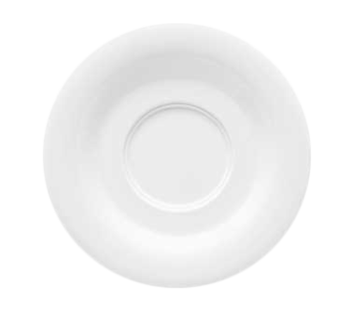G.E.T. SU-2-DW Diamond White 5-1/2" White Melamine Saucer | Case of 48