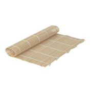 Thunder Group 9-1/2" x 9-1/2" Square Bamboo Sushi Roller | Model No. BASR195JP
