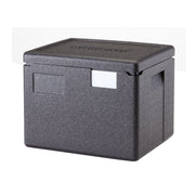 Cambro EPP280SW110 Cam GoBox 23.6 Qt. Eco-Friendly Insulated Food Pan Carrier | Top Loading