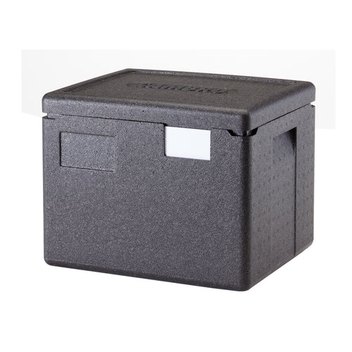 Cambro EPP280SW110 Cam GoBox 23.6 Qt. Eco-Friendly Insulated Food Pan Carrier | Top Loading