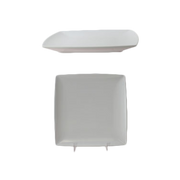 Thunder Group 29007WT 1/2" Deep 7 1/4" Square Plate | Case of 12
