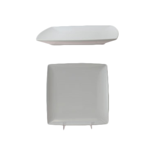 Thunder Group 29007WT 1/2" Deep 7 1/4" Square Plate | Case of 12