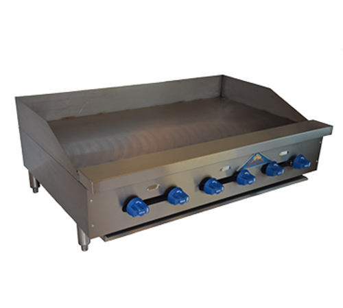 Comstock-Castle FHP42-42 42" Manual Countertop Gas Griddle | 108,000 BTU