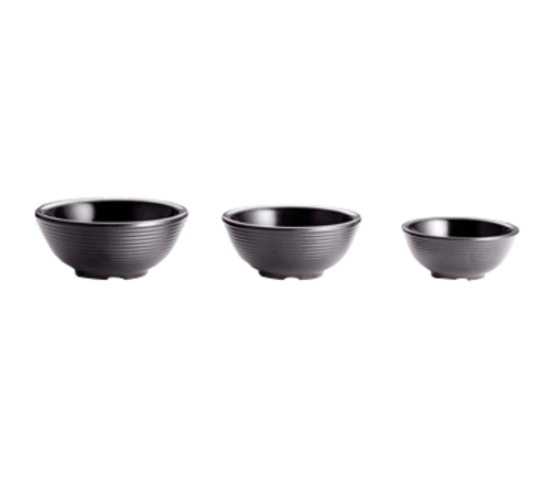 Tablecraft RAM2R 2 oz. Round Ribbed Melamine Ramekin