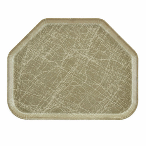 Cambro 1418TR Camtray Fiberglass Trapezoid Cafeteria Tray | 14" x 18"