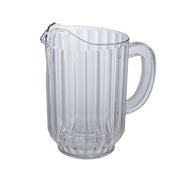 Winco WPC-60 60 oz. Clear Polycarbonate Pitcher