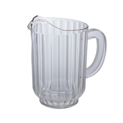 Winco WPC-60 60 oz. Clear Polycarbonate Pitcher