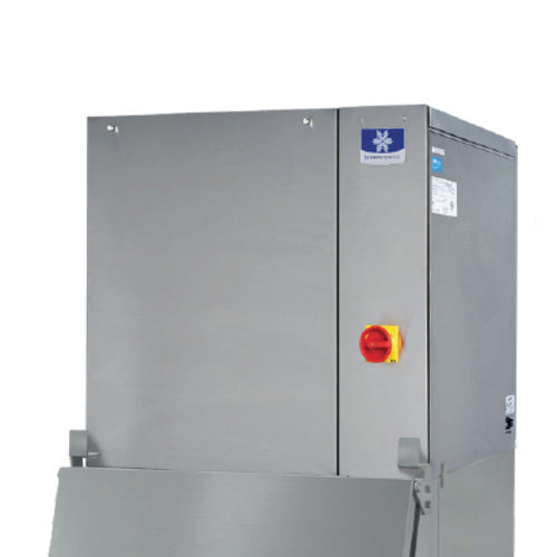 Manitowoc IYT0900W-SPACE MAKER 879 lbs. Water Cooled Half Dice Cube Ice Machine Head