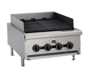 Wells HDCB-2430G 24" Radiant Gas Charbroiler | 80,000 BTU