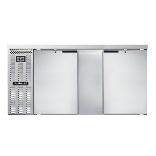 Continental Refrigerator BB69SN Back Bar Cabinet, Refrigerated