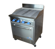 Comstock-Castle F326-2.5RB 30" Gas Charbroiler Range w/ Standard Oven | 110,000 BTU