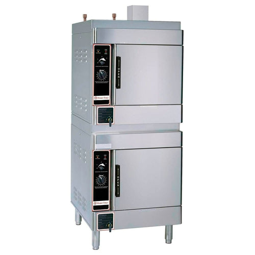 Market Forge (Middleby) SIRIUS II-8 Steamer, Convection, Gas, Boilerless, Floor Model