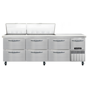Continental Refrigerator RA93N27M-D Refrigerated Counter, Mega Top Sandwich / Salad Unit
