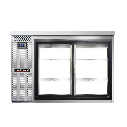 Continental Refrigerator BB50SNSGDPT Back Bar Cabinet, Refrigerated, Pass-Thru