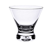 Thunder Group 8 oz. Heavy Base Clear Polycarbonate Cocktail Glass | Model No. PLTHCG008C