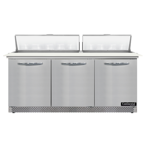 Continental Refrigerator D72N18C-FB Refrigerated Counter, Sandwich / Salad Unit