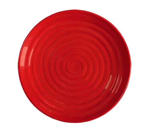 G.E.T. Red Sensation ML-83-RS 12-1/2" Melamine Plate