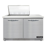 Continental Refrigerator SW48N12M-FB Refrigerated Counter, Mega Top Sandwich / Salad Unit