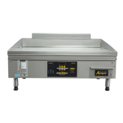 AccuTemp GGF1201A4850-T1 AccuSteam 48" Digital Natural Gas Griddle w/ 7 Gauge Plate | 85,000 BTU