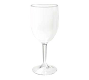 G.E.T. SW-1404-1-SAN-CL 8 oz. Plastic Wine Glass | Case of 24