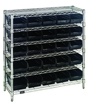 Quantum WR6-36-1236-102CO Shelving Unit, Wire
