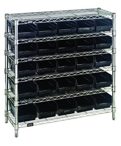 Quantum WR6-36-1236-102CO Shelving Unit, Wire