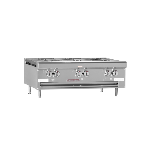 Southbend HDO-36 6 Burner Gas Hot Plate | 198,000 BTU