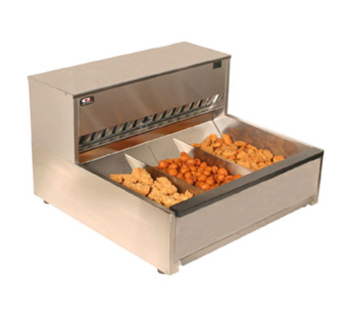 Carter-Hoffmann CNH28XD 28" Crisp N Hold 4-Section Fry Dump Station