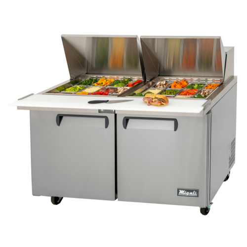 Migali Industries C-SP60-24BT-HC Mega Top Sandwich / Salad Prep Table