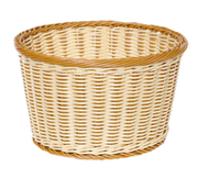 G.E.T. 12" Two-Tone Designer Polyweave Basket | Model No. WB-1521-TT