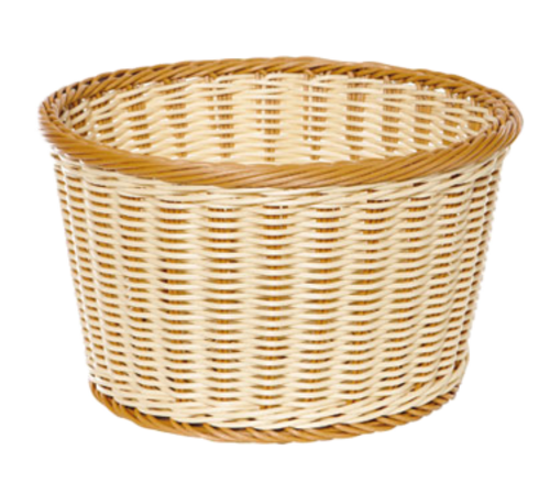 G.E.T. 12" Two-Tone Designer Polyweave Basket | Model No. WB-1521-TT