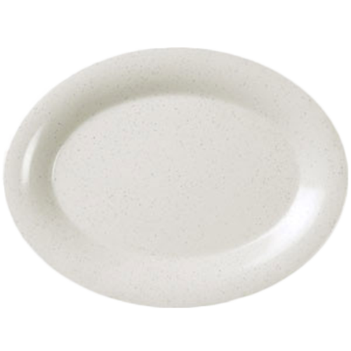 Thunder Group AD222WS 12" X 9" Platter, San Marino 24 oz. | Case of 12