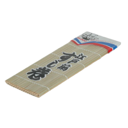 Thunder Group 9-1/2" x 9-1/2" Flat Bamboo Sushi Roller | Model No. BASR095JP