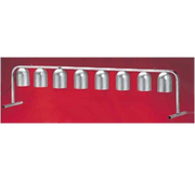 Nemco 6008-8 8 Bulb Infrared Portable Counter Heat Lamp | 2,000 Watts