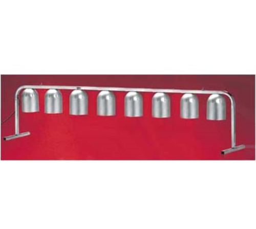 Nemco 6008-8 8 Bulb Infrared Portable Counter Heat Lamp | 2,000 Watts