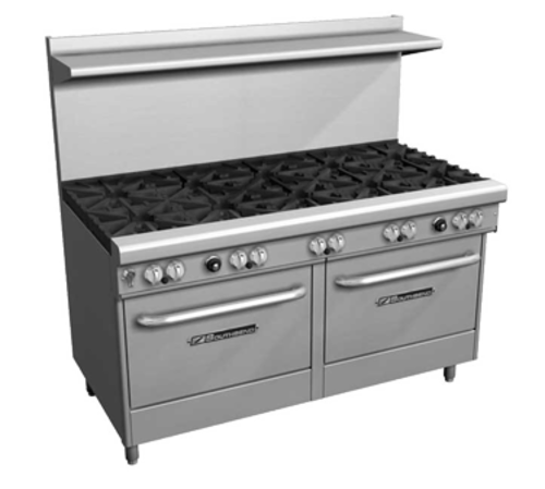Southbend 4601AA 60" 10 Burner Gas Range w/ 2 Convection Ovens