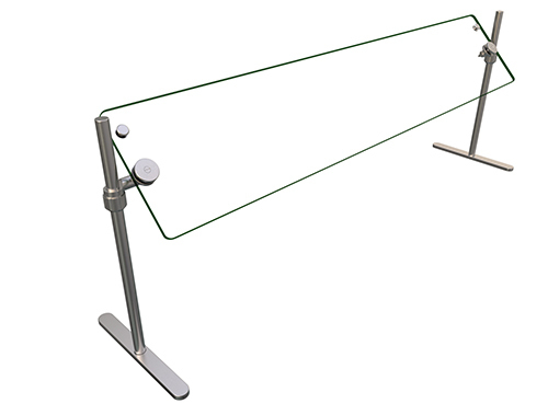 Hatco ORBIT720-60 Sneeze Guard, Portable