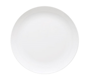 G.E.T. CS-6102-W Siciliano/Mama Mia 12" White Melamine Plate | Case of 12