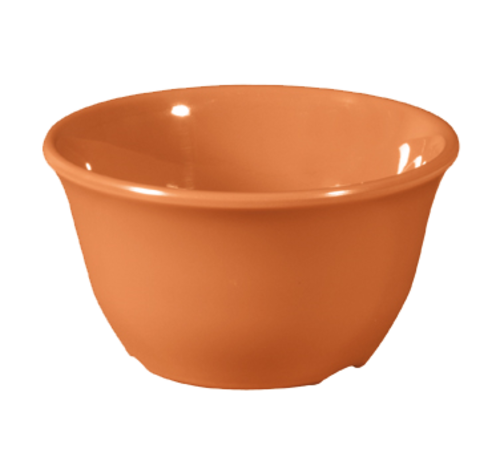 G.E.T. BC-70-PK Diamond Harvest 7 oz. Pumpkin Melamine Bouillon Cup | Case of 48