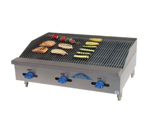 Comstock-Castle 3236RB 36" Countertop Gas Radiant Charbroiler | 90,000 BTU