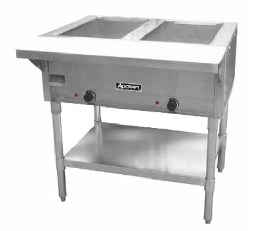 Admiral Craft ST-120/2 Serving Counter, Hot Food, Electric